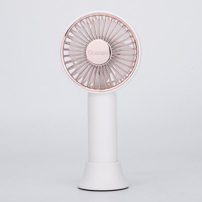 China Fan Mini Cooler Portable Mini Handheld Fan Hanging Waist USB Button Control Fan for sale