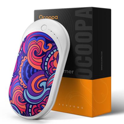 China LED Display OCOOPA Hand Warmer Mini Hand Warmer Mobile Power Bank Portable Hand Warmer 10000mah for sale