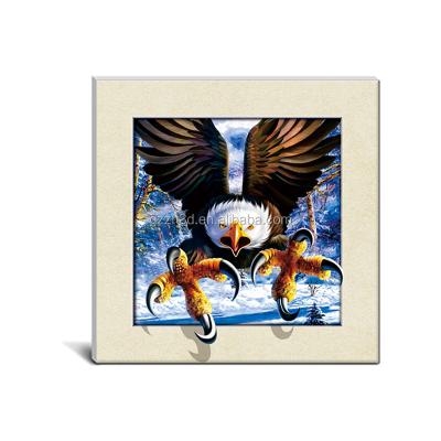 China Europe cheap price frameless 5d lenticular picture for wall hanging stocked 5d lenticular pictures for sale