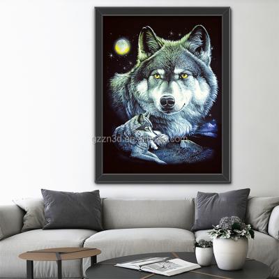 China Europe Pet 3d Flip Picture Of Animal Design 3d Picture For Wall Decoration for sale