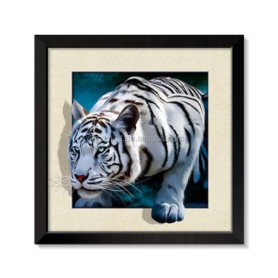 China Europe 5D Pictures Lenticular Image / Poster With Black PS Frame for sale