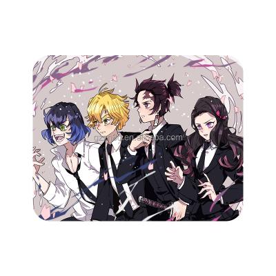 China Durable Custom Anime Mousepad Plastic 3D Lenticular Size Demon Slayer Mousepad for sale