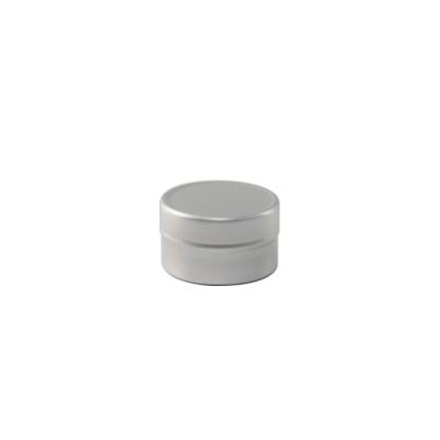 China Eco-friendly Metal Tin Box 5g 5ml Aluminum Tin Small Flat Container With Sealed Cover Tight Lid For Herbs for sale