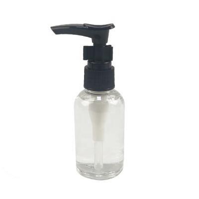 China Cosmetic Use And Part 2oz Plastic Material Boston Round Spray Bottle , 60ml Clear Mist Spray Bottle for sale