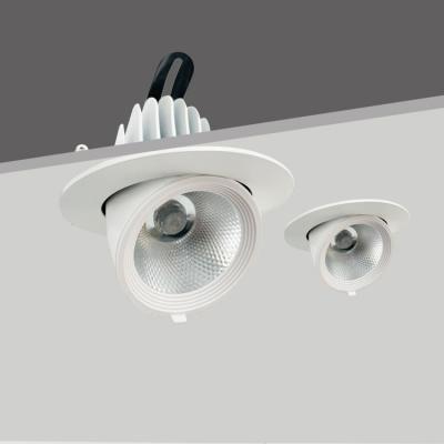 China Modern Commercial Home Hotel Die Cast Aluminum Anti-glare Concealed Indoor Lighting Elephant Shape Trunk Led Downlight for sale