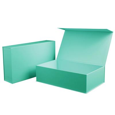 China Green Logo Eco Friendly Hair Eco Friendly Custom Shoe Gift Magnetic Cardboard Paper Gift Box for sale