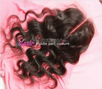 China Luvin Hair,Lace Top Closure hair,5A Top Quality Brazilian Virgin Hair,Body Wave for sale