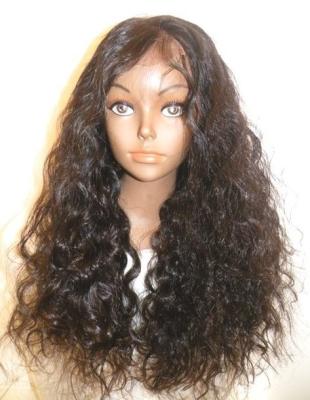 China 100% Indian remy human hair full lace wigs, 16