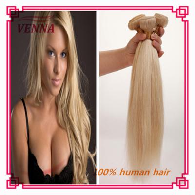 China Top grade 7a high quality 613 color human hair remy hair extension for sale