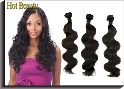 China Black Grade 5A Virgin Malaysian Body Wave Hair Extensions Sleek for sale