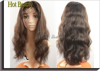 China Colored 100% Remy Lace Front Wigs Human Hair 12 Inch - 28 Inch Length for sale