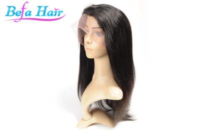 China customized 100% Virgin Straight Brazilian Human Hair Full Lace Wigs for sale