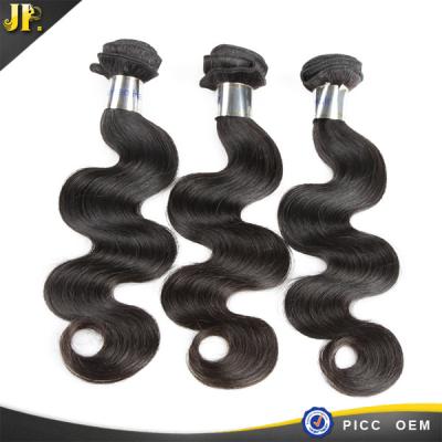 China 2015 JP hair 7a grade indian best hair no tangle no shed body wave weave for sale