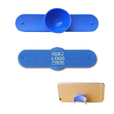 China 2019 New Phone Holder Touch U Silicone Cell Phone Holder With Logo Customized for sale