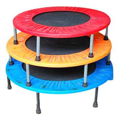 China Without Protective Net Rebounder Indoor Trampoline For Kids 32-60 Inch Small Trampoline Workout Foldable Trampoline for sale