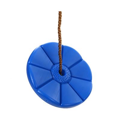 China Modern Kids Plastic Disc Swing Kindergarten Patio Garden Tree Rope Swing for sale