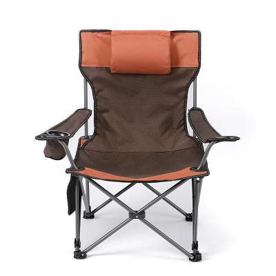 China Easy Outdoor Folding Beach Recliner Picnic Chair Portable Camping Leisure Fishing Chair Outdoor Manager Chair for sale