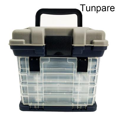 China Tunpare Plastic Fishing Tackle Storage , Premium Tackle Storage for sale