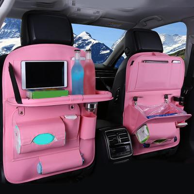 China Large Capacity Universal Multifunctional Travel Organizer Foldable Backseat Car Kids Hanging Easy Install Storage Waterproof Pockets for sale