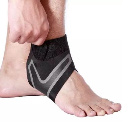 China Unisex Outdoor Compression Exercise Ankle Brace Elastic Ankle Support Sleeves Protectors for sale