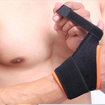 China Wholesale Breathable Adjustable Elasticity Adjustable Wrist Support Outdoor Sports Bike Mountaineering Thumb Strap for sale