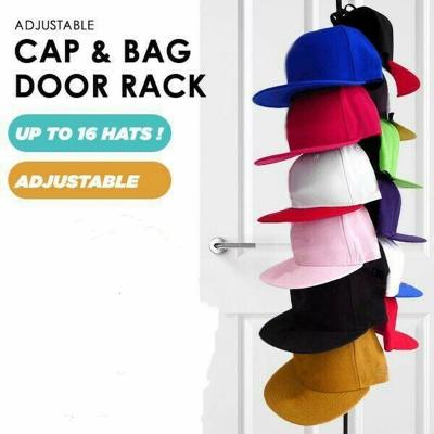 China Home Organizer Storage Door Closet Hanger Storage New Baseball Cap Holder Hat Rack Easily Accessible Rack for sale