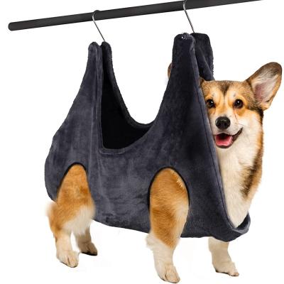 China Breathable Grooming Hammock Bed Nail Cut Awning Bathing Bag Dog Cat Hammocks Pet Hammocks for sale