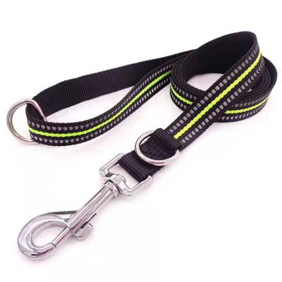 China Soft and Comfortable Strong Resistant Reflective Plain Dog Leash Webbing Dog Nylon Rope Nylon Rope For Sale for sale