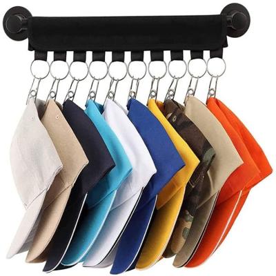 China Multi-Functional Portable Rack Holder Clip Hat Holder Foldable Hanger Storage Rack for sale