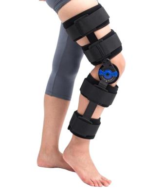 China Protect CE Approved Adjustable Orthopedic Knee Brace for sale