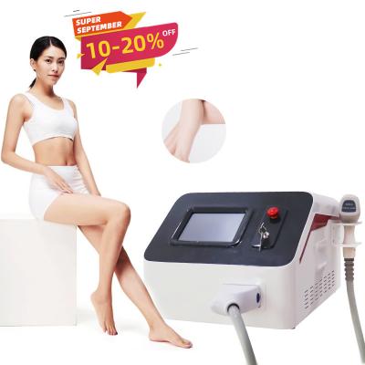 China Portable 808 808nm Diode 3 Wavelength Laser Permanent Hair Removal Depilation Skin Rejuvenation Cooling Technology Machine for sale