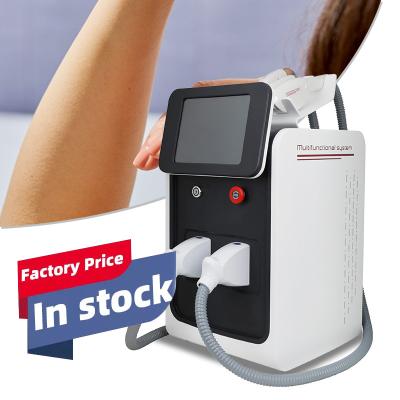 China Dpl  Portable Ipl  Opt Laser  3 in 1 Ice Cool Ipl Hair Removal Permanently High Quality 3 in 1 Multifunctional Ipl Rf for sale