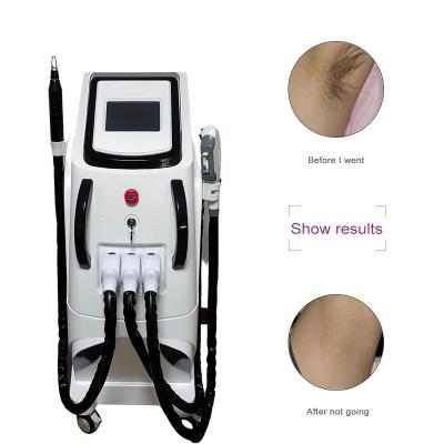 China 4 in 1 Multi-function OPT Laser Hair Removal Tattoo Removal Picosecond RF face lift Beauty Machine for sale