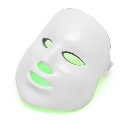 China Professional 7 Colors Led PDT Phototherapy Beauty Mask Light Up Therapy Led Face Mask for sale