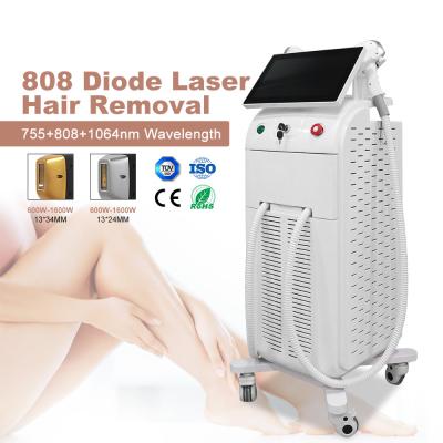 China Vertical 808nm Permanent Diode Laser Hair Removal Beauty Machine Manufacturer for sale