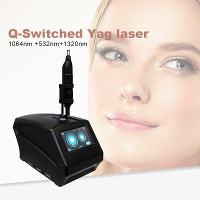 China J12Mini Picosecond laser tattoo removal beauty machine Carbon Peel pigment removal Laser Eyebrow washing apparetus salon for sale