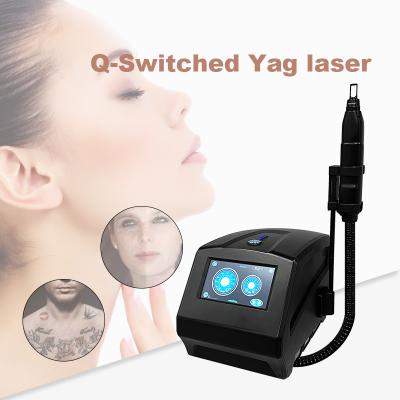 China Eyebrow Washing Carbon Peeling Q Switched Nd Yag Laser Machine For Tattoo Removal for sale