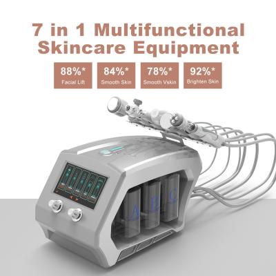 China 7 In 1 Hydra Facial Machine Microdermabrasion Oxygen Jet Skin Care Equipment China Beauty Machine Factory for sale