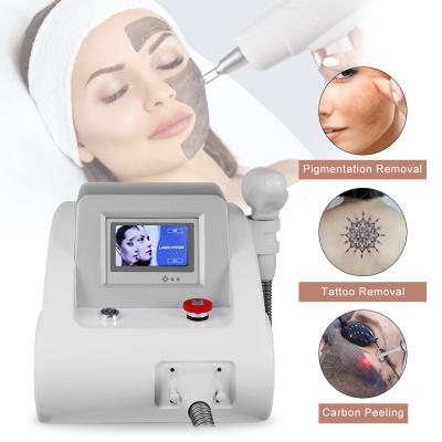 China DPL Professional Q Switched Nd Yag 1064nm Carbon Peel Eyebrow Tattoo Removal Laser Machine for sale