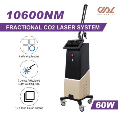 China ZGV13-02 Fractional CO2 RF Tube laser machine Private Laser black color salon beauty machine for sale