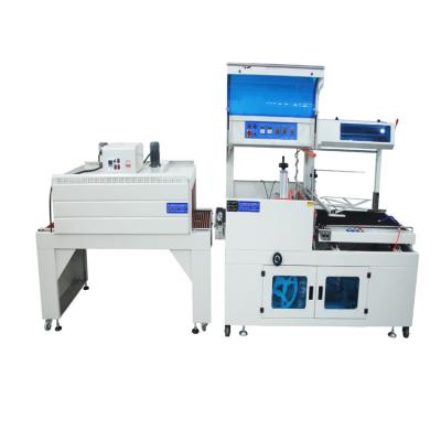 China Automatic PVC PE Film Carton Wrap Sealing Box Heat Shrinking Tunnel Packaging Machine for sale