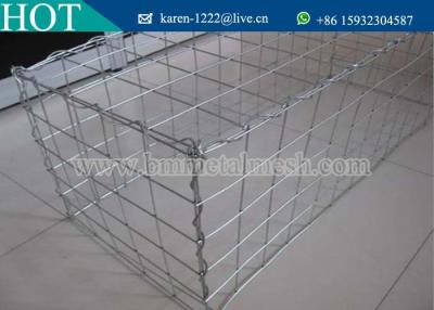 China Standard Galvanized Welded Gabion/Gabion Box / Terra Mesh For Architecture for sale