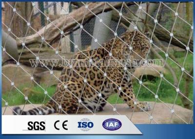 China Stainless Steel Wire Mesh,Stainless Steel Rope Net For Zoo Animal enclosure for sale