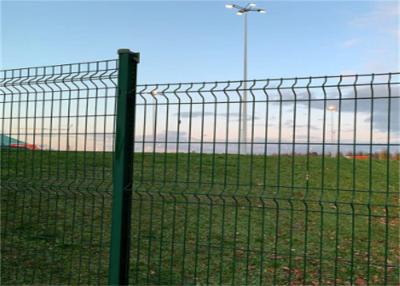 China Garden Farm Outdoor Pvc Coated Galvanized V Bend Curved 3D Welded Wire Mesh Fence Panel for sale