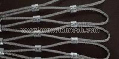 China Stainless Steel Wire Rope Mesh/Cable Mesh For Zoo Exhibition Decoration for sale