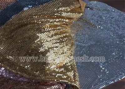 China Customized Metal Sequin Mesh Fabric for sale