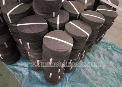 China Dia 200 Mm Circle Extruder Screen Mesh Filter In Single Or Multilayer Keep Particles Out/Filter Disc Mesh for sale