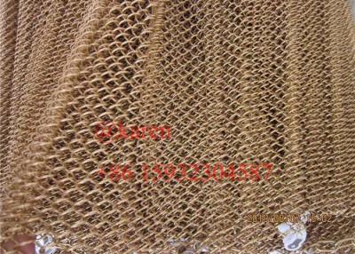 China Decorative Metal Curtain/Chain Link Metal Mesh Drapery for sale