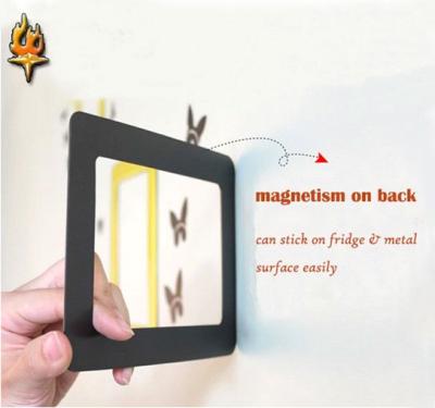 China Strong Magnetism FM010 Decorative And Flexible Paper Square Shape Fridge Magnet for sale