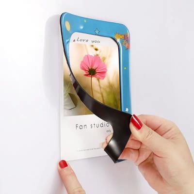 China Flexiable Customized Flexible Paper Magnetic Photo Frames for sale